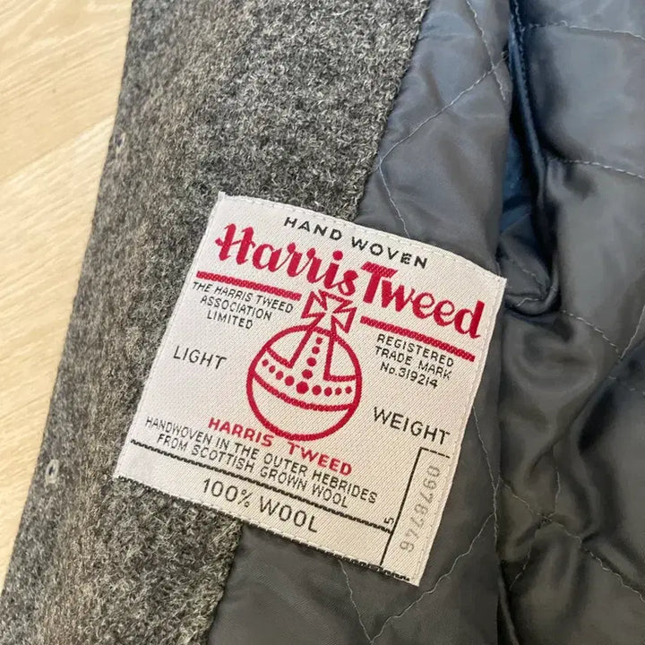 [BUNJANG] J.Press Harris Tweed Half Coat M / 제이프레스 해리스 트위드 하프 코트 M