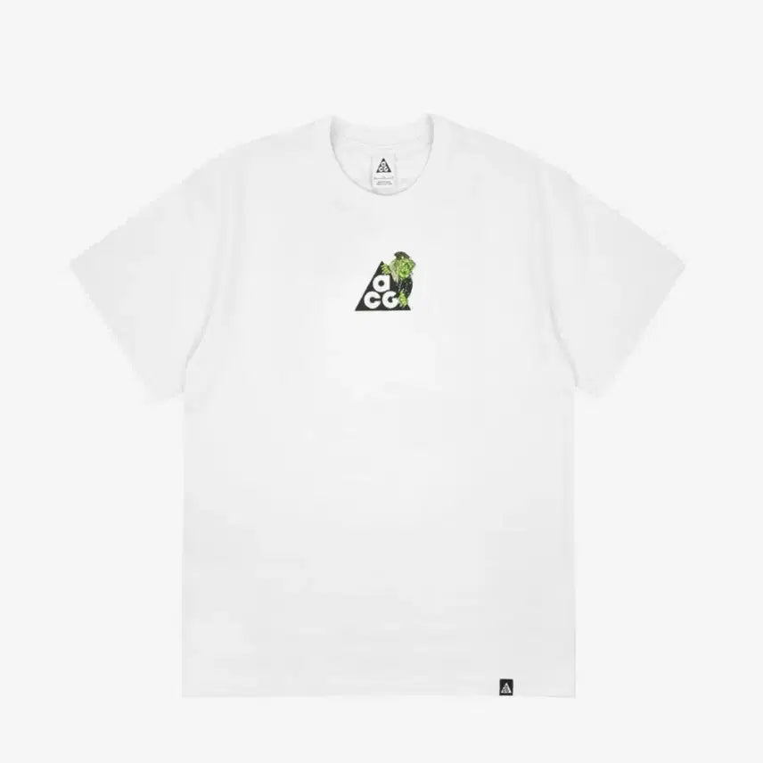 [SOLD OUT] 해외판 XL 나이키 ACG 아이슬란드 맵 반팔 티셔츠 서밋 화이트