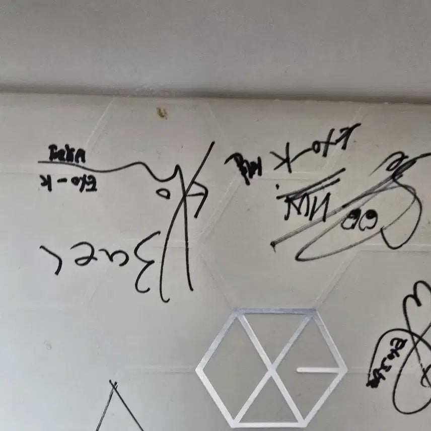 엑소 마마 비매 친필 싸인 앨범