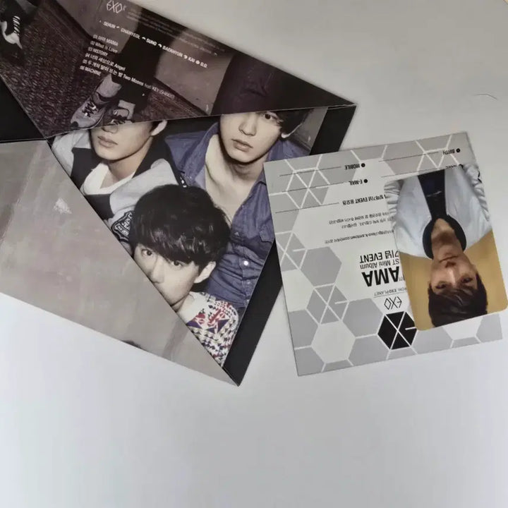 엑소 마마 비매 친필 싸인 앨범