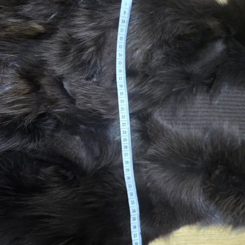 [BUNJANG] Real Fox Knit Vest / 미사용  테코. 리얼 폭스  니트 배색 조끼. 다크브라운