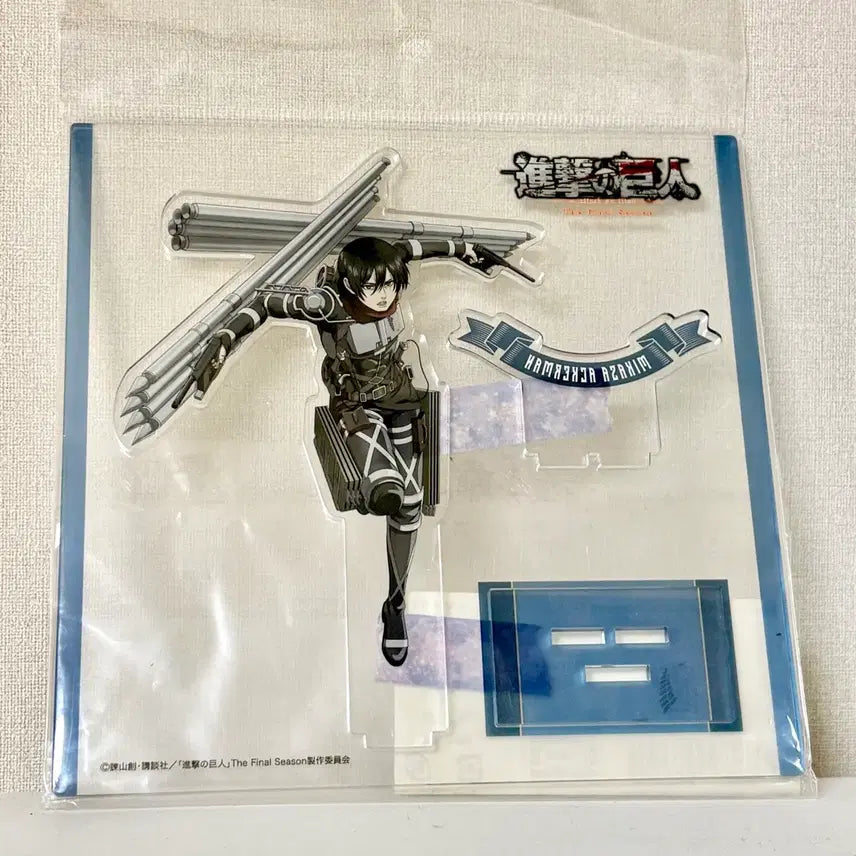 [BUNJANG] Attack on Titan Mikasa Acrylic Stand / 진격의 거인 미카사 파이널 아크릴 스탠드