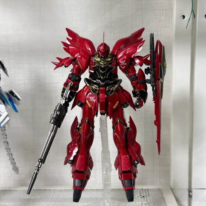[BUNJANG] RG Sinanju Metallic Gloss Injection Assembled Model Kit / RG 시난주 메탈릭 글로스 인젝션 가조립