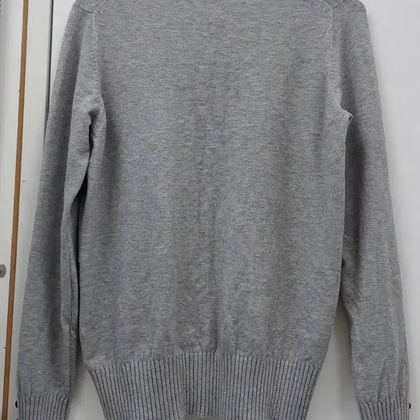 [BUNJANG] Knit Long Sleeve Collar T-shirt / 니트 긴팔 카라 티셔츠