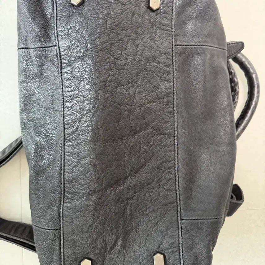 [BUNJANG] Alice Shop Italian Leather Shoulder Bag / 통영 앨리스 상점 이태리소가죽 숄더백 가죽가방