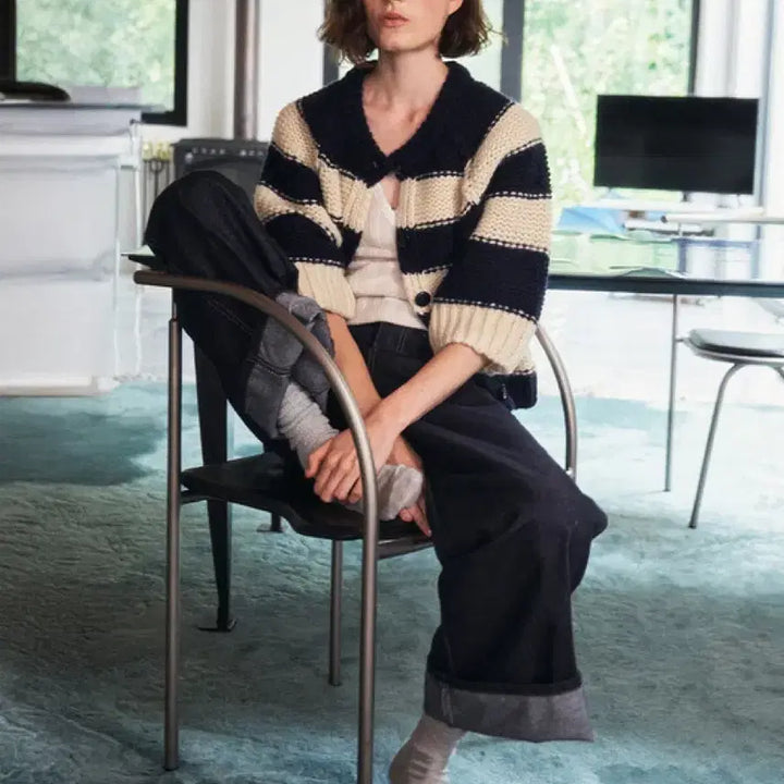 [BUNJANG] Re:Bold Bread Striped Cardigan / (새상품)리볼드 Bread CD 브레드 가디건 스트라이프