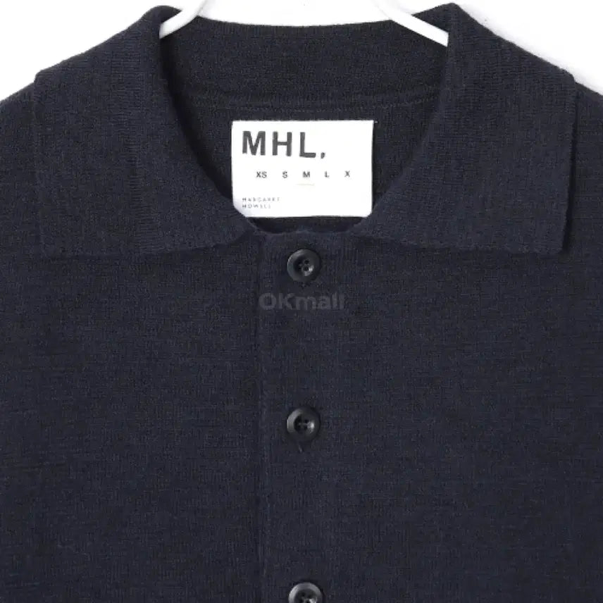 [BUNJANG] MHL Oversized Knitted Polo - Ink / [XL] MHL Oversized Knitted Polo - Ink