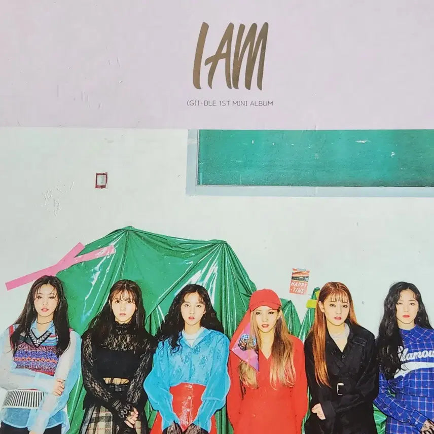 아이들 라타타 1집 앨범 여자아이들 I AM