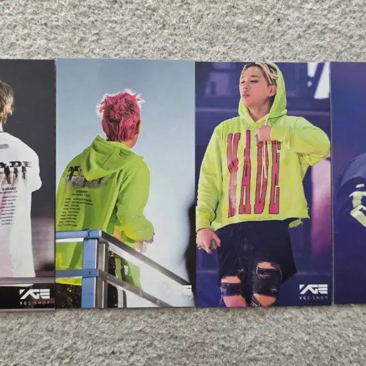 일괄가격)빅뱅 10주년 지디 탑 대성 태양 승리 포카 포토카드