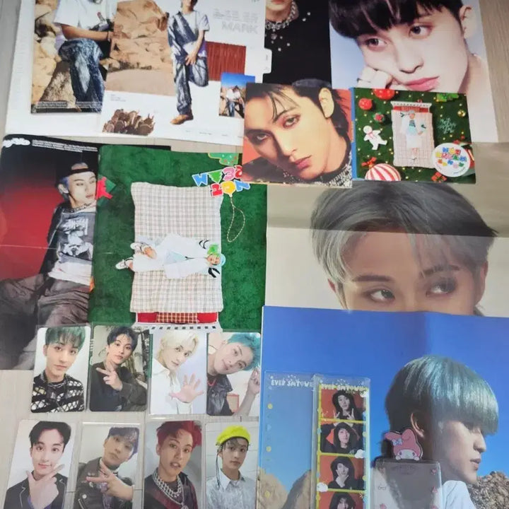 nct127 nctdream  마크 굿즈 일괄 포카 슬리브 포스터 시그