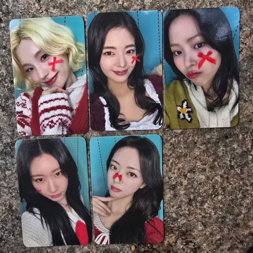 있지 가요대제전 공방 포카