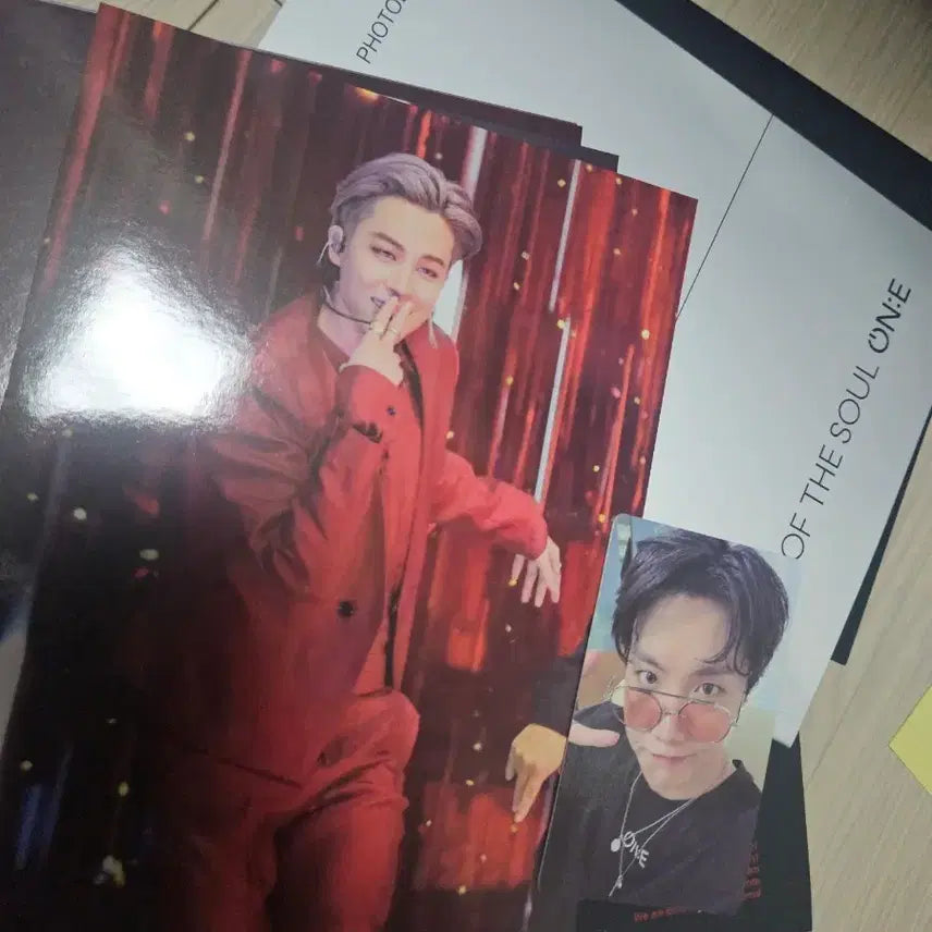 방탄소년단 (bts) 맵오브 더 소울 블루레이 사진,등신대+ 호석포카