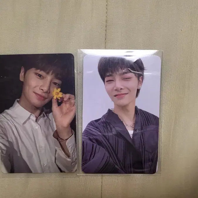 스키즈아이엔 노이지포카2장일괄노이지꽃포카 노이지한정반꽃아이엔