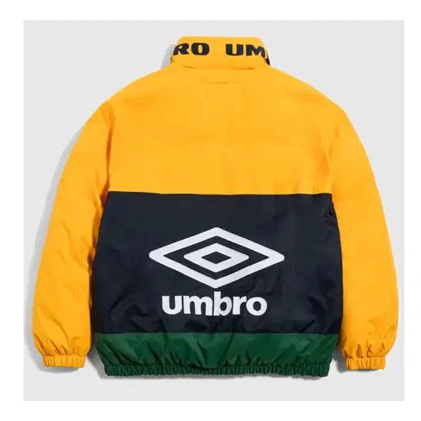 [BUNJANG] Umbro Cover Block Duck Down Puffer Jacket Large / 엄브로 커버블럭 덕다운 패딩 라지