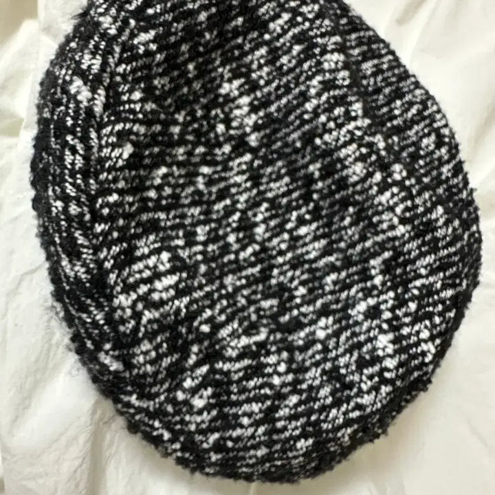 [BUNJANG] Knit Tweed Hunting Cap Beret Hat / 니트 트위드 헌팅캡 베레모 모자