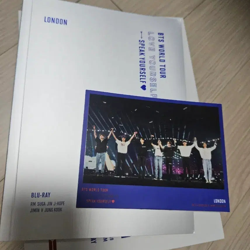 방탄소년단 (bts) 럽마셀 런던 블루레이 사진