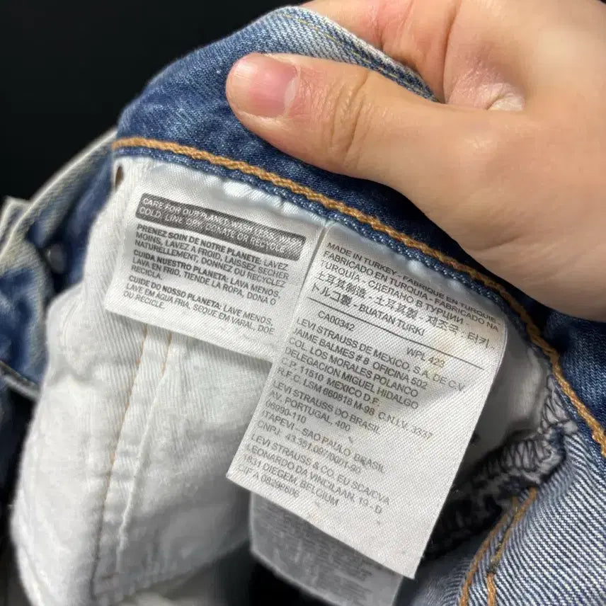 [BUNJANG] Levi's 501 Damaged Denim Pants / <만원빈티지> 최저가 보장!! 리바이스 501 데미지 데님 팬츠 <<