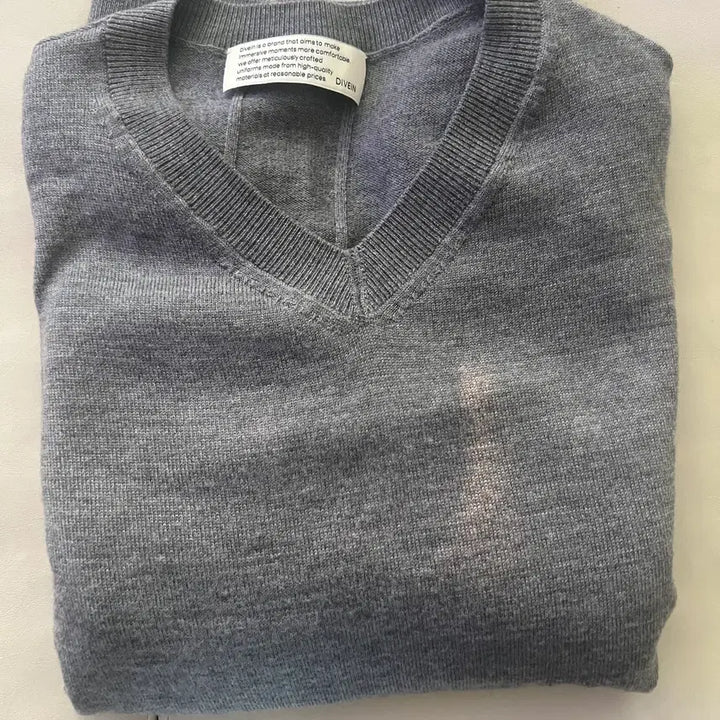 [BUNJANG] Dive In V-Neck Gray / [2] 다이브인 브이넥 그레이