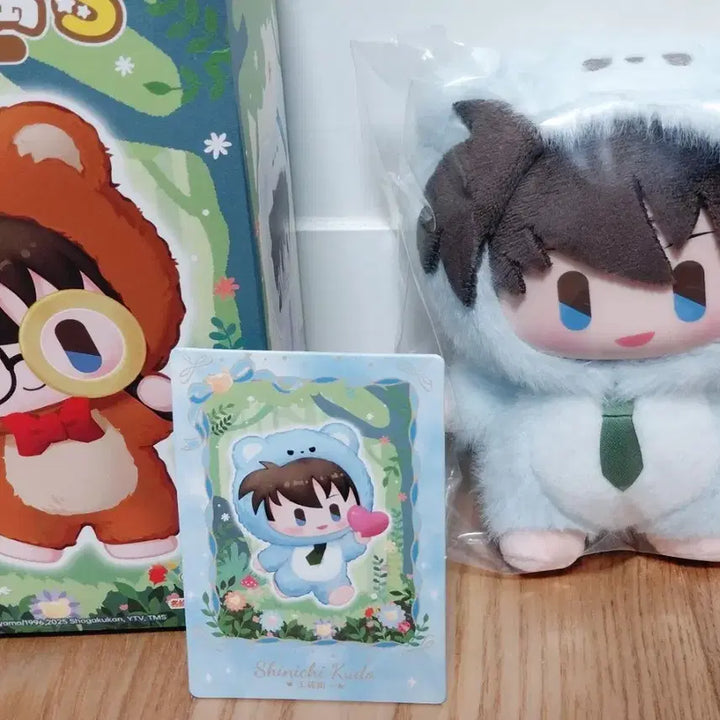 [BUNJANG] Detective Conan Shinichi Kudo Plush Doll / 명탐정코난 코난 곰인형 중국 누이 - 신이치, 남도일