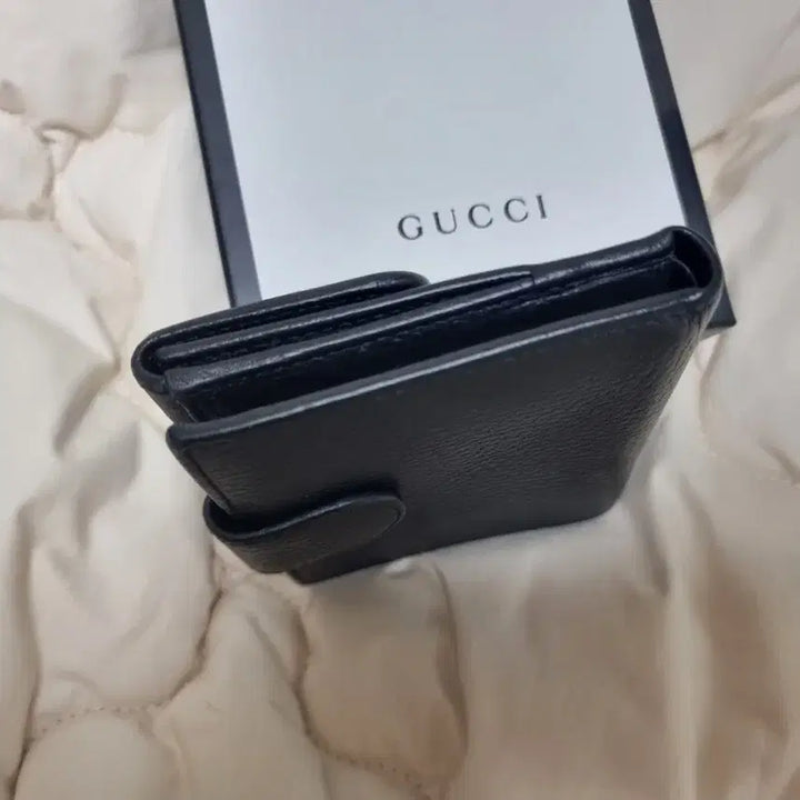 [BUNJANG] Gucci Interlocking Wallet Black / 정품 구찌 인터로킹 지갑 블랙