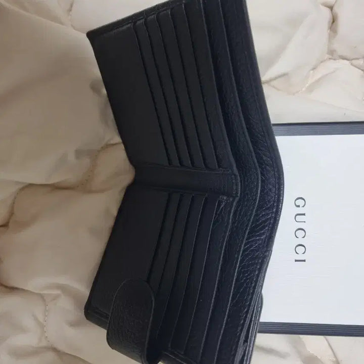 [BUNJANG] Gucci Interlocking Wallet Black / 정품 구찌 인터로킹 지갑 블랙