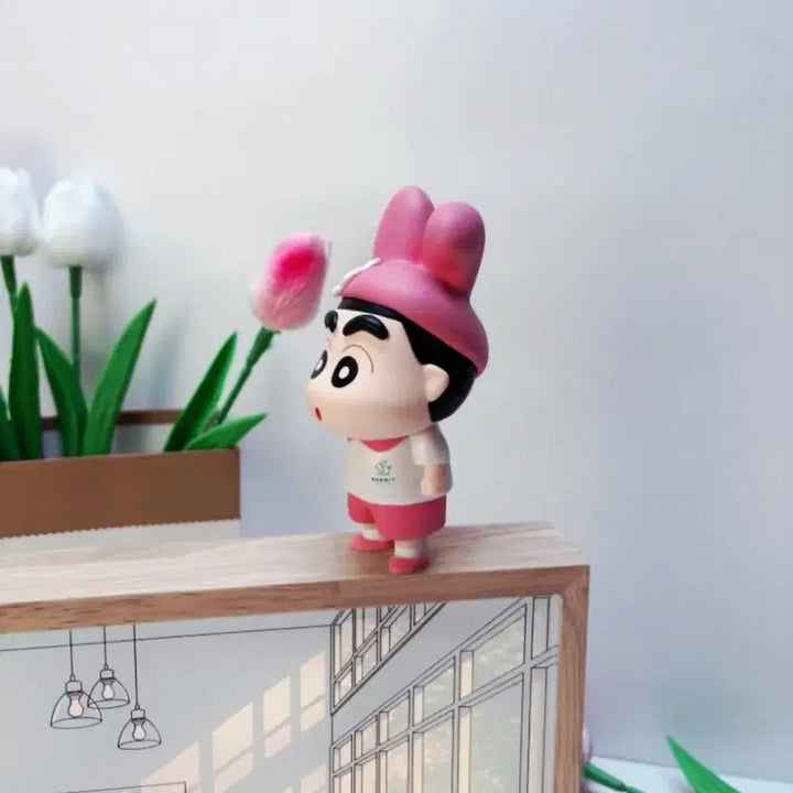 [BUNJANG] Crayon Shin-chan My Melody Collab Figure / 짱구 마이멜로디 콜라보 피규어