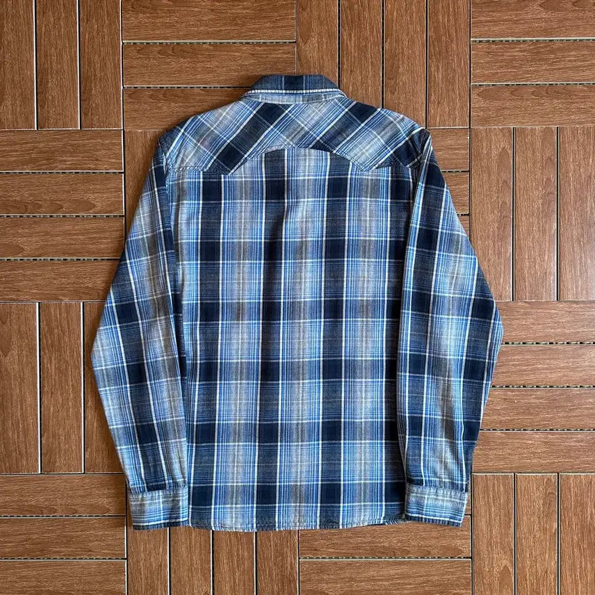[BUNJANG] Levi's Check Western Shirt - Size M / 리바이스 체크 웨스턴 셔츠 M