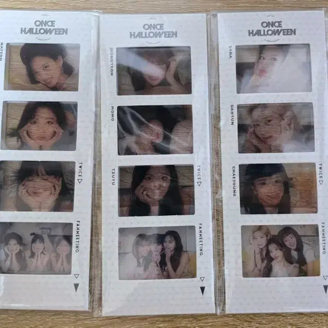 트와이스 팬미팅 굿즈 홀로그램 포토필름 세트(2018 할로윈 팬미)