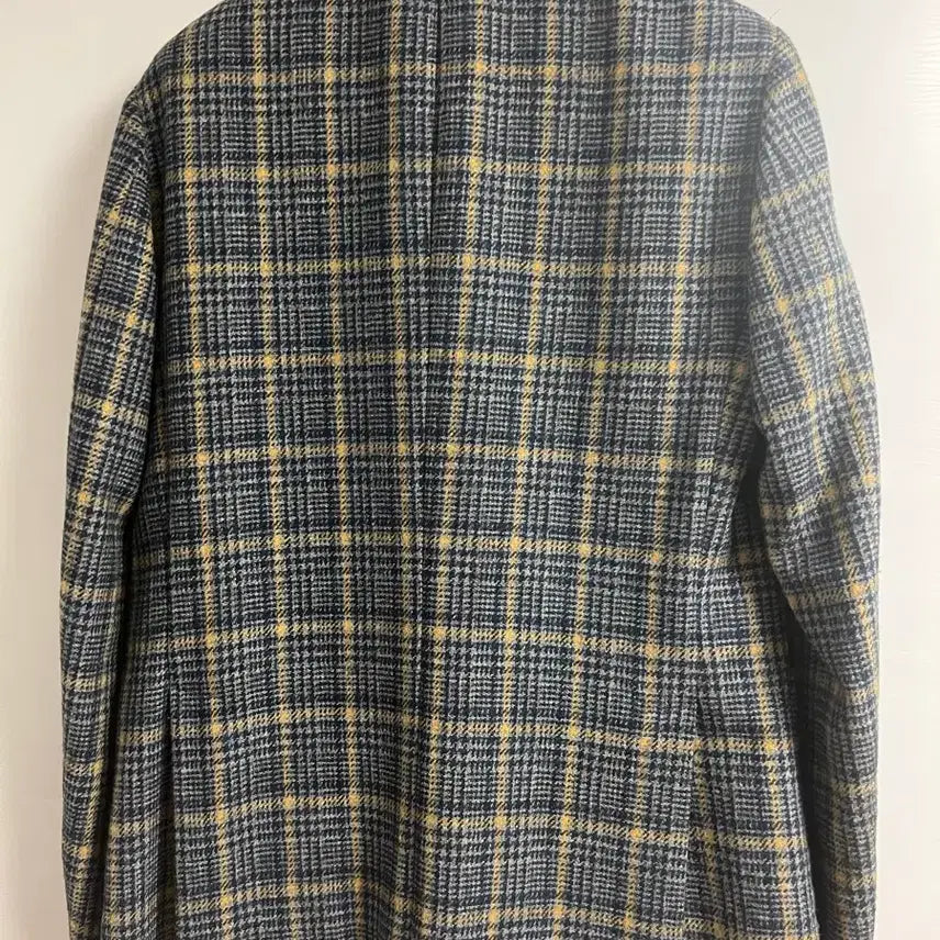 [BUNJANG] Gant Tweed Checkered Jacket / Gant 간트 체크무늬 트위드 남성 자켓