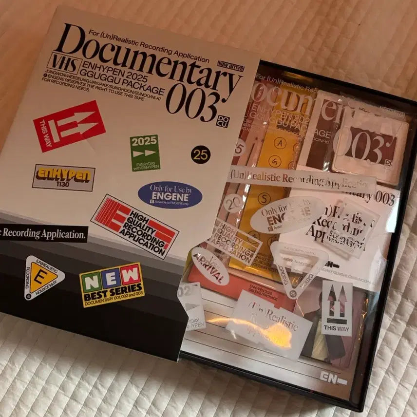 ENHYPEN 엔하이픈 2025 꾸꾸패키지 정원희승종성재윤성훈선우니키