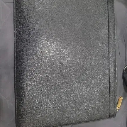 [BUNJANG] Thom Browne Black Leather Clutch / 톰브라운 블랙 레더 클러치 정품