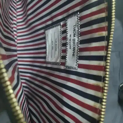 [BUNJANG] Thom Browne Black Leather Clutch / 톰브라운 블랙 레더 클러치 정품