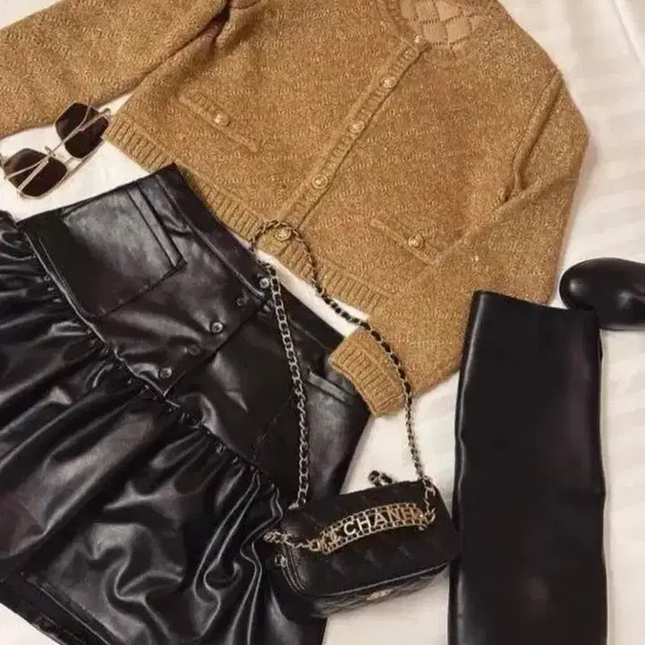 [BUNJANG] The Rose 24k Gold Sequin Cardigan / 더로랑 펄 시퀸가디건 24k 골드 m사이주