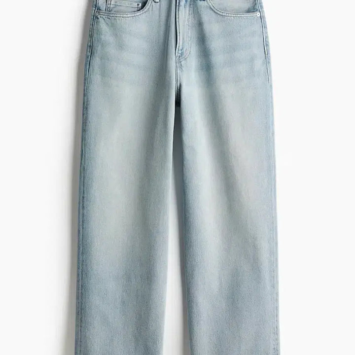 [BUNJANG] H&M Pale Denim Blue Denim Pants / h&m 배기 진 데님팬츠 페일데님블루