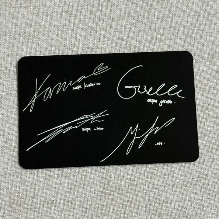 에스파 가요대제전 사전녹화 역조공 포카 포토카드 양도