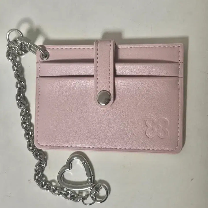 [BUNJANG] Mad Pink Chain Card Holder - Pink / 매드핑크 체인 카드지갑 핑크 새상품
