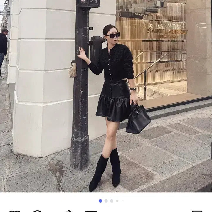 [BUNJANG] The Row Monte Carlo Cardigan Black / 더로랑 몬테카를로 가디건 블랙 (새상품)