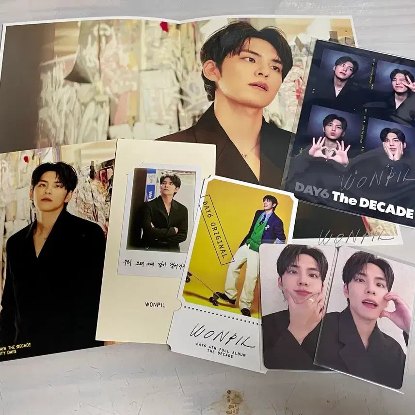 데이식스 더데케이드 앨범 일반반 시티버전 원필 세트 풀세트 포카 교환