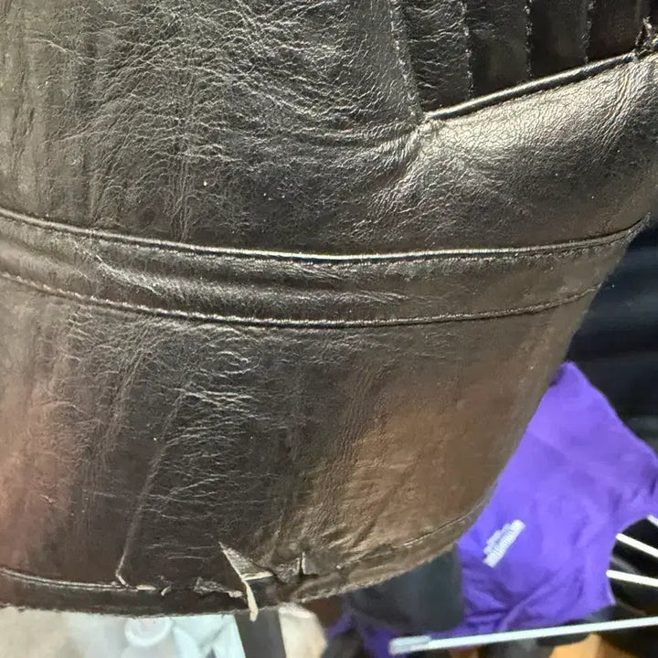 [BUNJANG] Calvin Klein Black Mouton Jacket / Ck캘빈클라인 블랙 무스탕 자켓