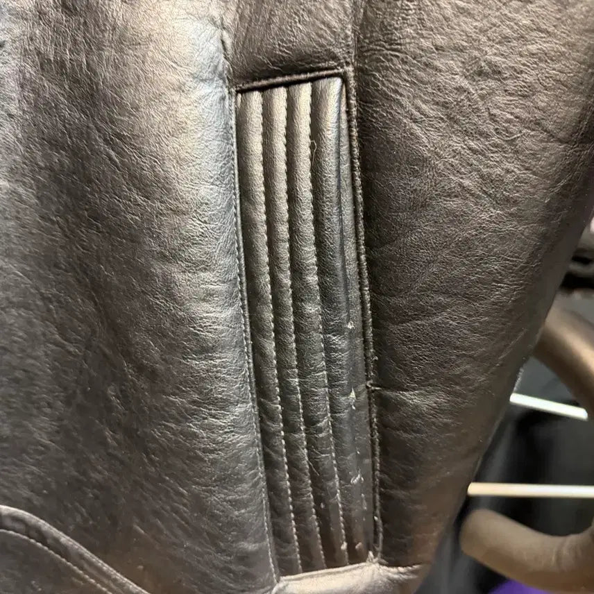 [BUNJANG] Calvin Klein Black Mouton Jacket / Ck캘빈클라인 블랙 무스탕 자켓