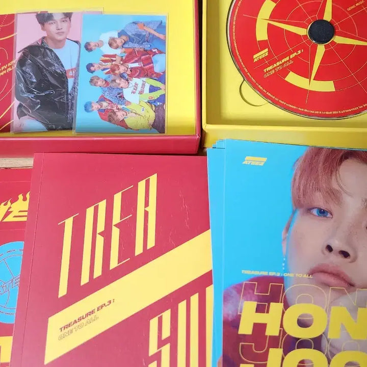 ATEEZ 에이티즈 일루젼 TREASURE 앨범 풀셋 풀구성