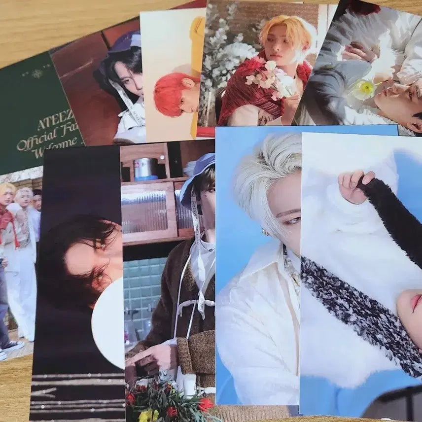 ATEEZ 에이티즈 팬클럽 웰컴키트 엽서세트