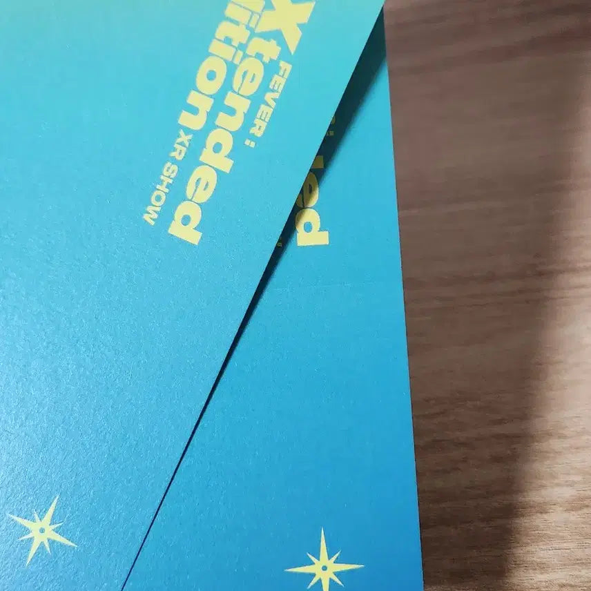 ATEEZ 에이티즈 윤호 XR콘 피버 콘서트 엠디 엽서