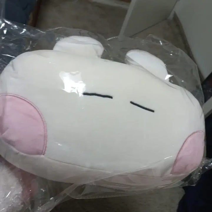 [BUNJANG] Suki Doki Ttora Face Cushion Doll / 수키도키 또라 얼굴쿠션 미사용 인형 판매