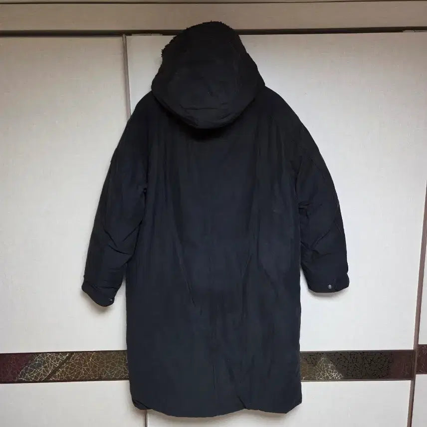 [BUNJANG] Bucroo Black Long Padded Jacket 105 / 버커루  블랙 롱패딩 105