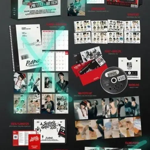 에이티즈 2025 시즌그리팅 포스터 사진