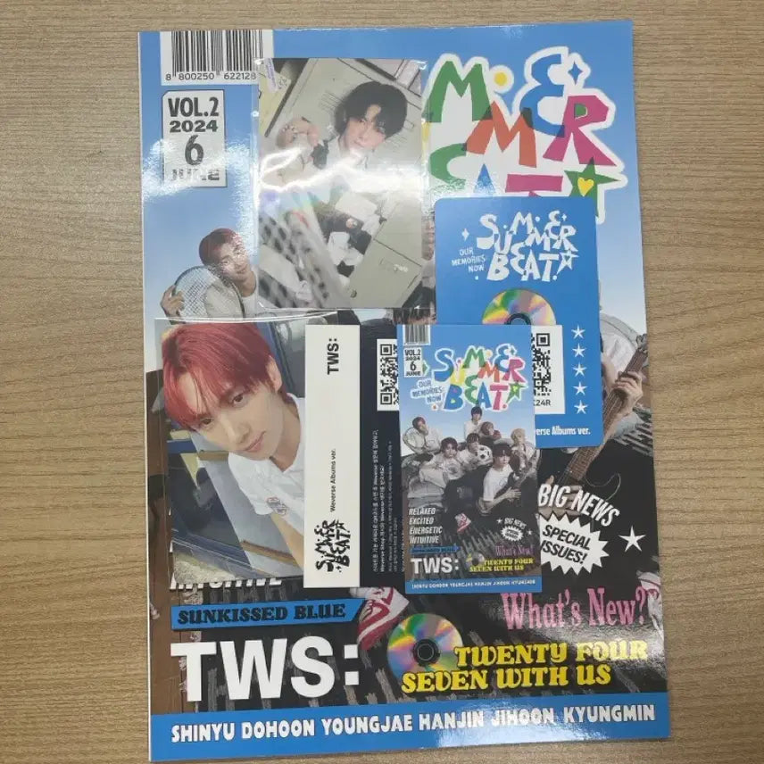 투어스 개봉앨범