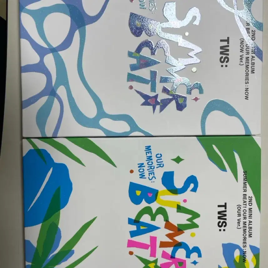 투어스 썸머비트 now&our 버전 앨범 일괄