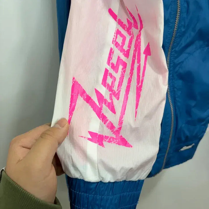 [BUNJANG] Diesel High Neck Windbreaker Jacket / 디젤 하이넥 바람막이 자켓