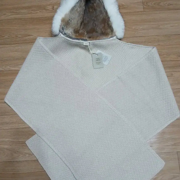 [BUNJANG] Cashmere 100% Hooded Poncho / (새상품) 해븐 캐시미어100% 후드 판초